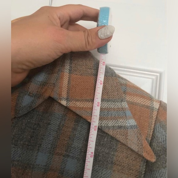 Vintage 60s Miss Sun Valley Plaid Maxi Dress - Picture 6 of 10